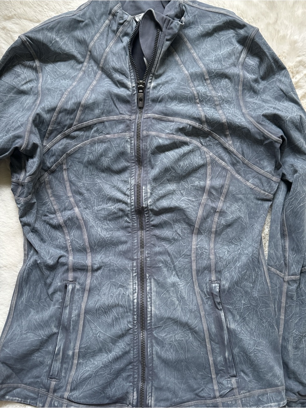 lululemon athletica Slate Grey Zip-Up Jacket